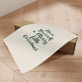 Plakat - A Merry Little Christmas - Prints by Ayleen