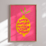 Plakat - Souldfood Lemon - Raissa Oltmanns