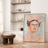 Plakat - Pastel Frida - Melloi Art Prints