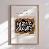 Plakat - Survival Scribbles - Treechild
