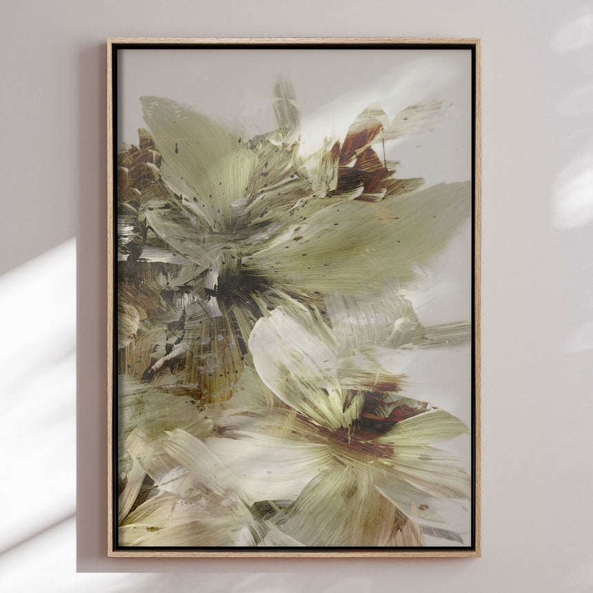 Lærredstryk - Hill Flowers 2 - Dan Hobday