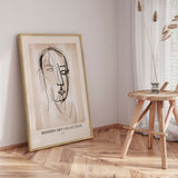 Plakat - Modern Face Sketch - Andreas Magnusson