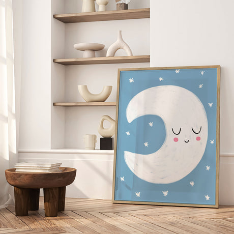Plakat - Sleepy Moon - Bainai
