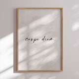 Plakat - Seize the Moment - Treechild