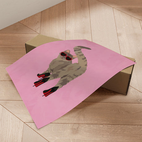 Plakat - Catwalk Cat - Sarah Manovski