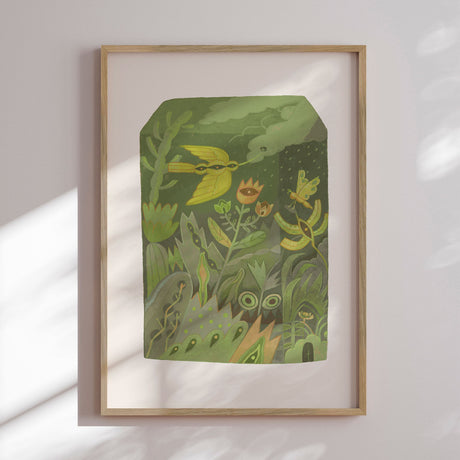 Plakat - Whimsical Nature Inspired Landscape - Hieuchau - Incado