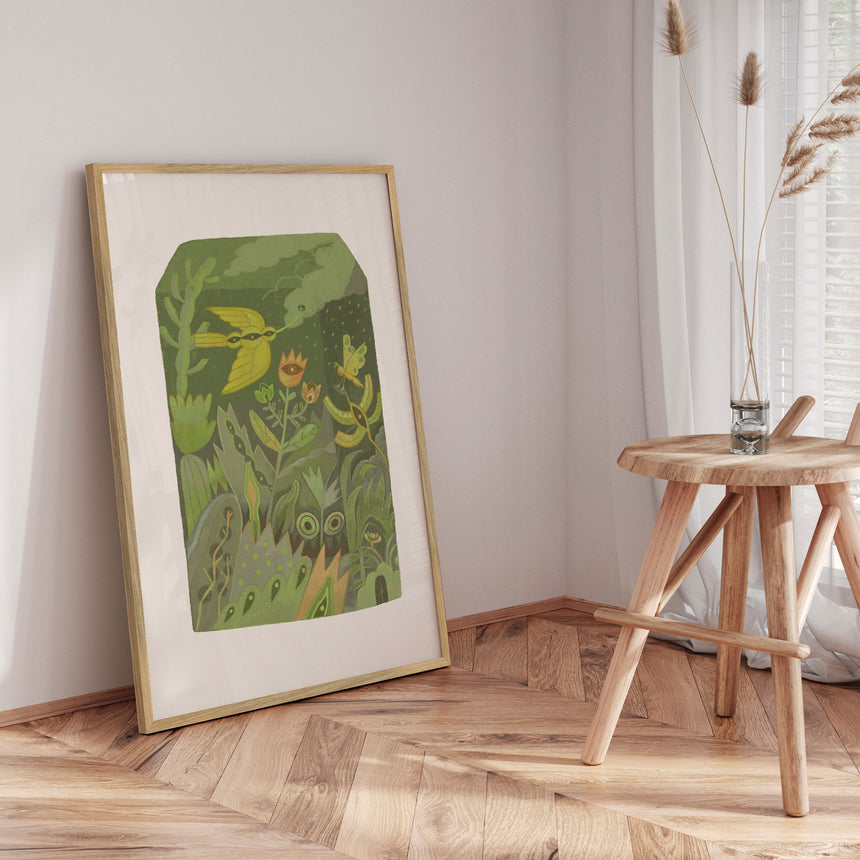 Plakat - Whimsical Nature Inspired Landscape - Hieuchau - Incado
