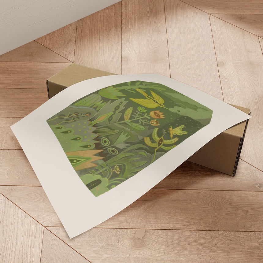 Plakat - Whimsical Nature Inspired Landscape - Hieuchau - Incado