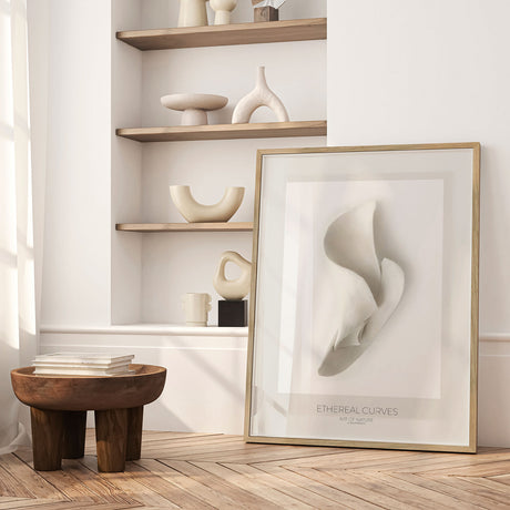 Plakat - Ethereal Curves - Jenja Braun