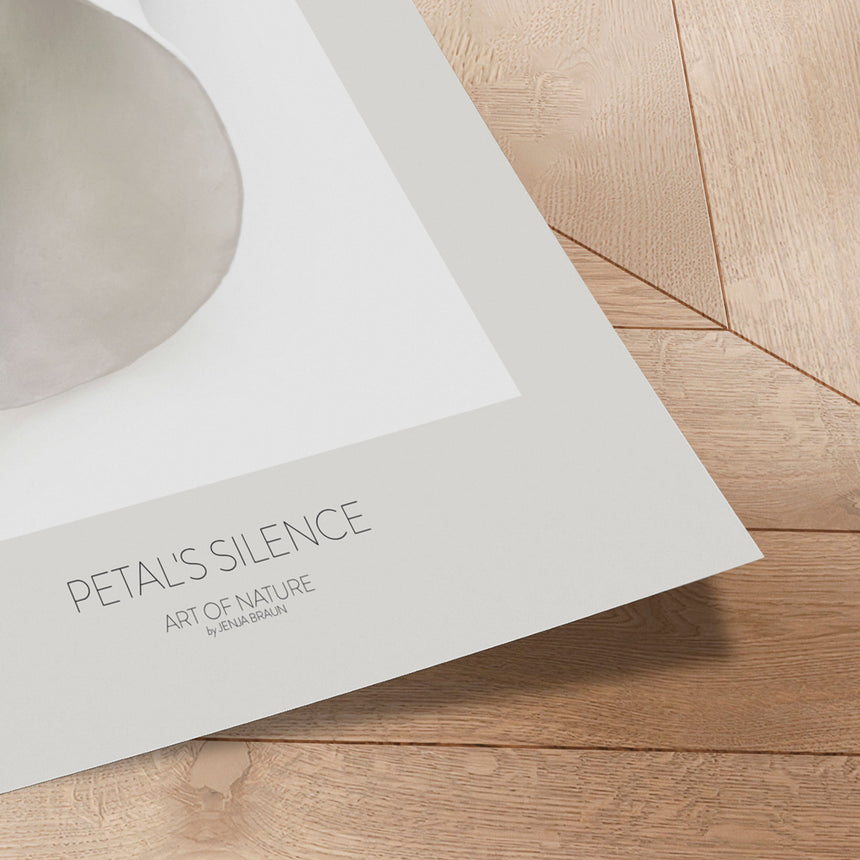 Plakat - Petal's Silence - Jenja Braun