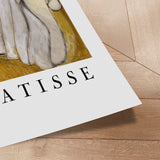 Plakat - Jeune Femme à La Pelisse Blanche - Henri Matisse