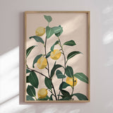 Plakat - Citrus Serenity - City Art - Incado