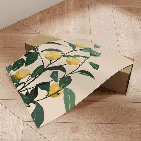 Plakat - Citrus Serenity - City Art - Incado