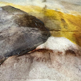 Håndlavet maleri med ramme - Earthy Watercolor - Gemma Bardot - Mixed Media
