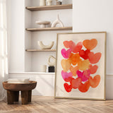 Plakat - Hearts - Ekaterina Koroleva