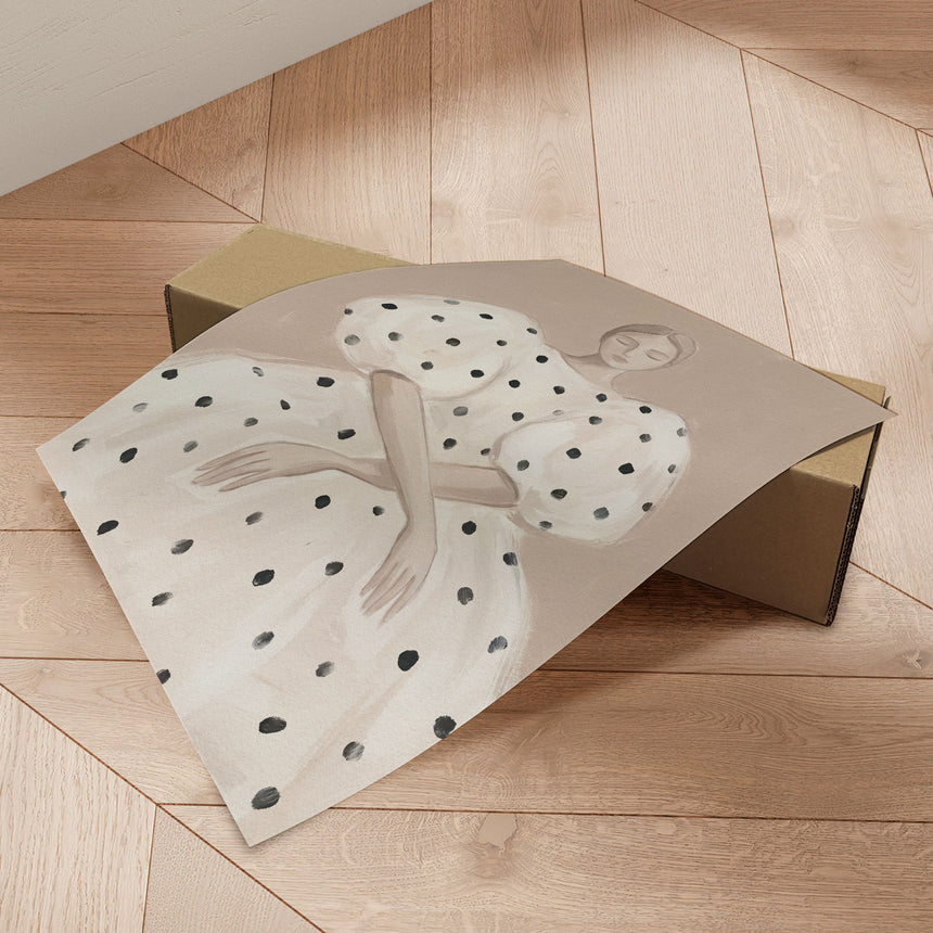 Plakat - Polka Dotted Dress - Andreas Magnusson