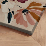 Lærredstryk - Blush and Burgundy Blooms - Nadjaa