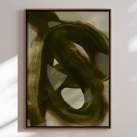 Lærredstryk - Tangled Brushstrokes - Mareike Böhmer