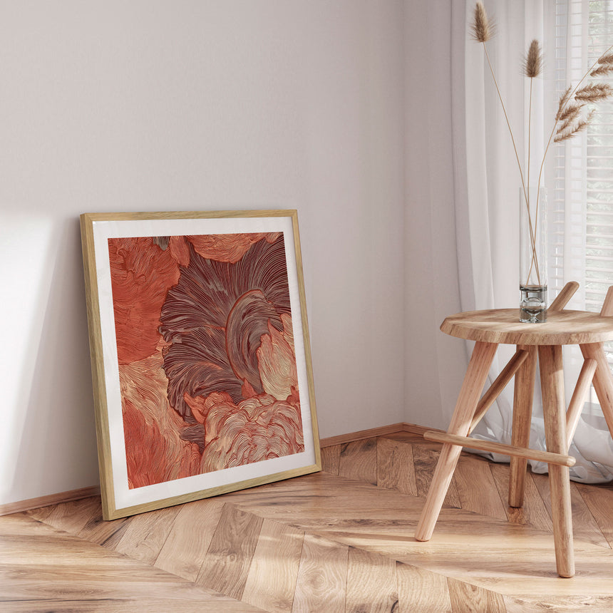 Plakat - Flowing Earth Tones - Alma