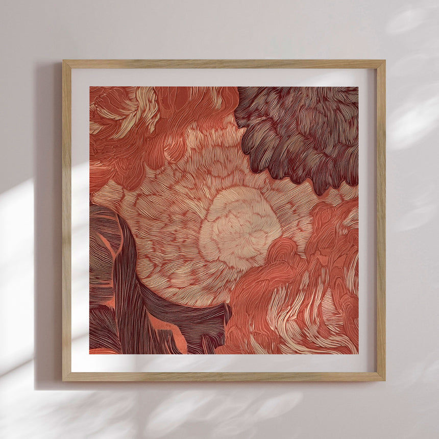 Plakat - Flowing Earth Tones II - Alma
