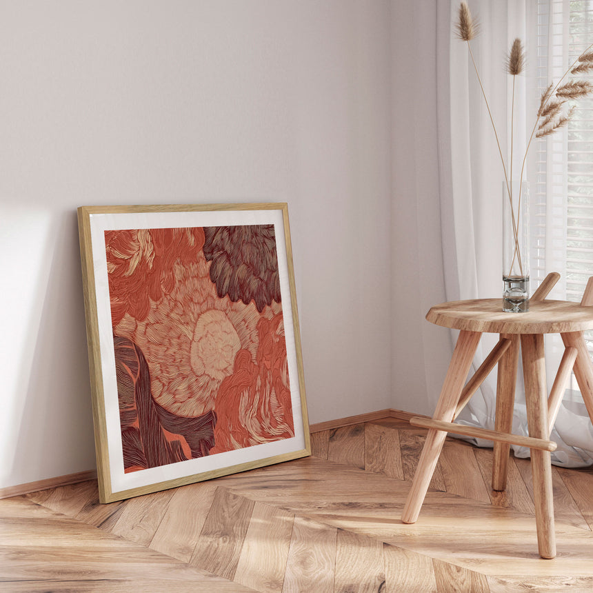 Plakat - Flowing Earth Tones II - Alma