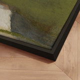 Håndlavet maleri med ramme - Earthy Layers II  - Arohika Verma - Mixed media