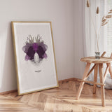Plakat - Purple Emotions - Incado