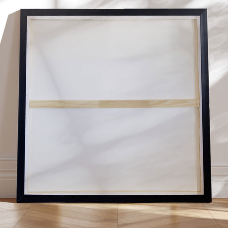 Premium maleri med sort ramme - Wandering Lines - E. Thorne - Incado