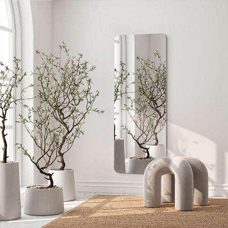 Aflangt spejl - Sleek - Incado