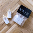 Hvid vægkrog - 2 stk - Incado