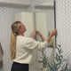 Organisk spejl med facetkant - Diamond