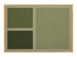 Hør lærredstryk - Greenish Decoration - Incado