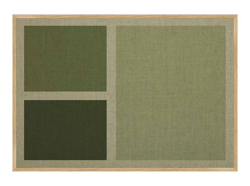 Hør lærredstryk - Greenish Decoration - Incado