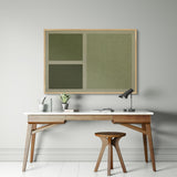 Hør lærredstryk - Greenish Decoration - Incado