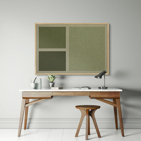Hør lærredstryk - Greenish Decoration - Incado