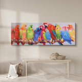 Håndlavet maleri - Birds - Mixed media - Incado