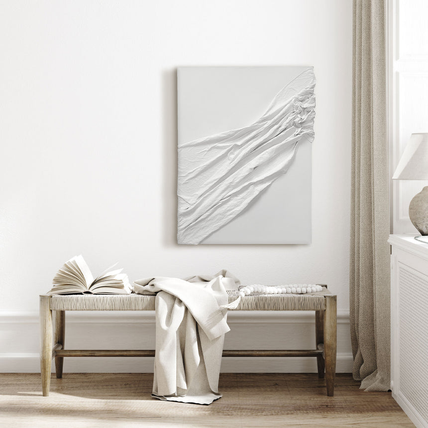 Struktur maleri - Cascade Shape II - Canvas Fold - Incado