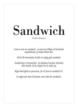 Art Card - Sandwich - Incado