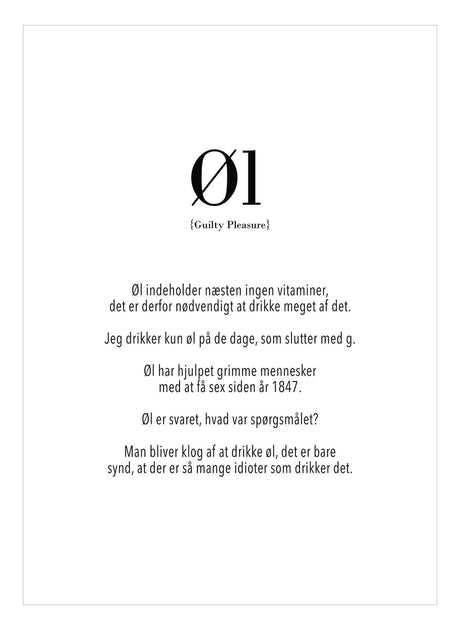 Art Card - Øl - Incado