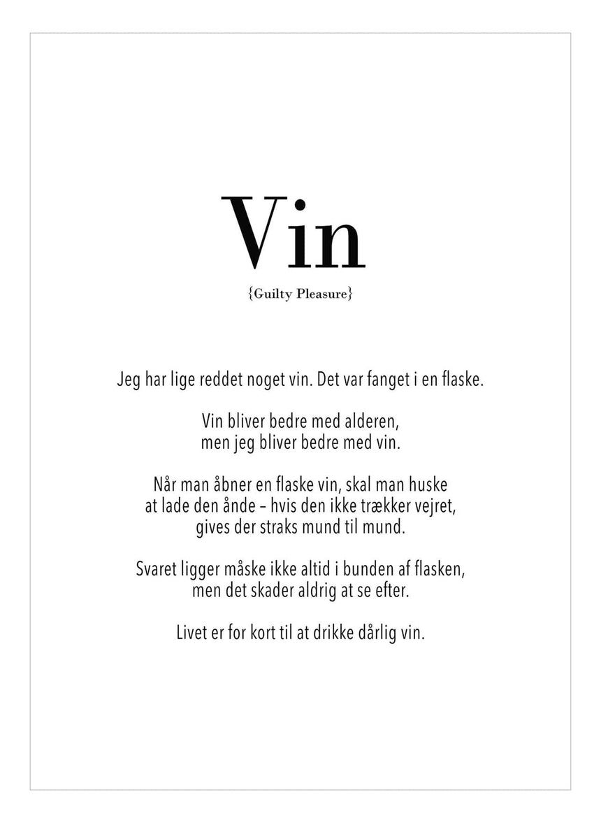 Art Card - Vin - Incado