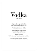 Art Card - Vodka - Incado