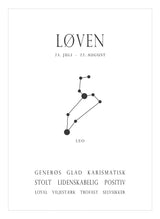 Art Card - Løven - Incado