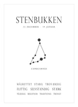 Art Card - Stenbukken - Incado