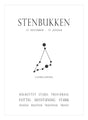 Art Card - Stenbukken - Incado