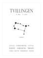 Art Card - Tvillingen - Incado