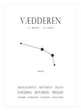 Art Card - Vædderen - Incado