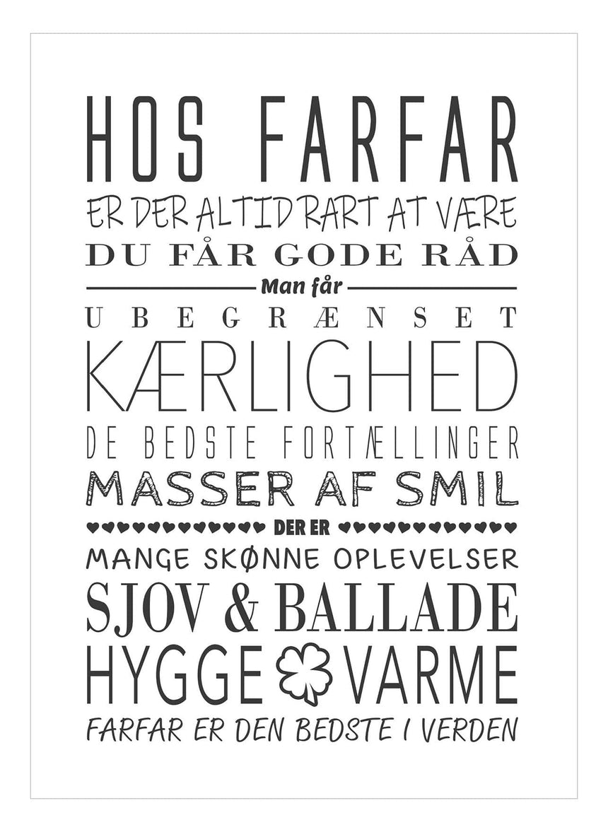 Art Card - Hos Farfar - Incado