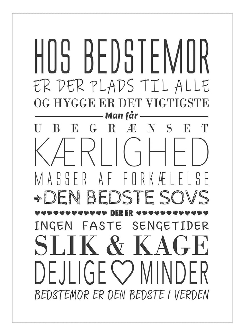 Art Card - Hos Bedstemor - Incado