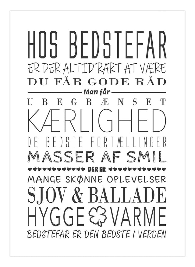 Art Card - Hos Bedstefar - Incado