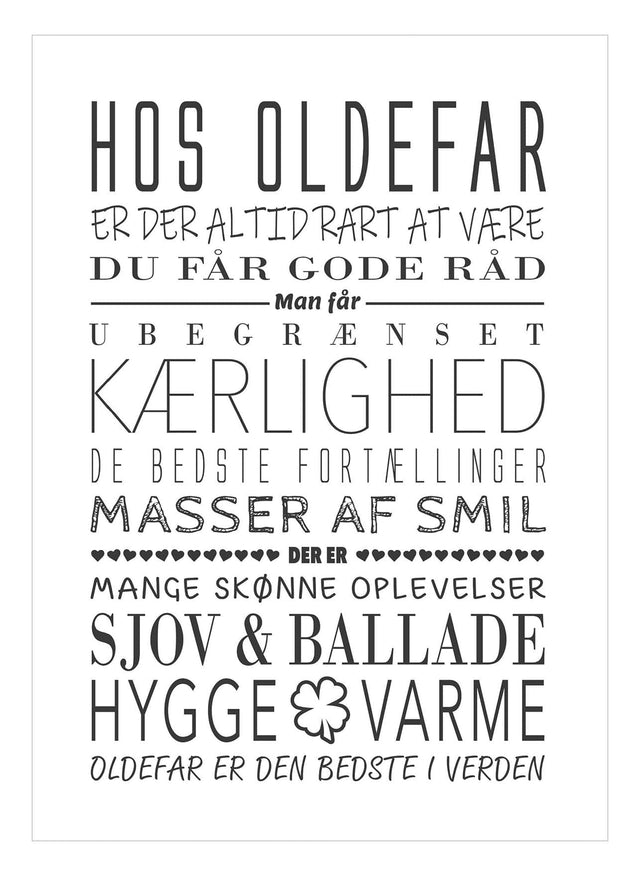 Art Card - Hos Oldefar - Incado
